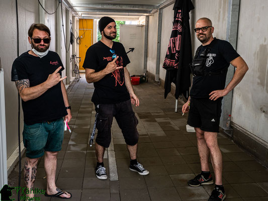 Es geht weiter | Aufbau im Backstage München | 26.06.2021