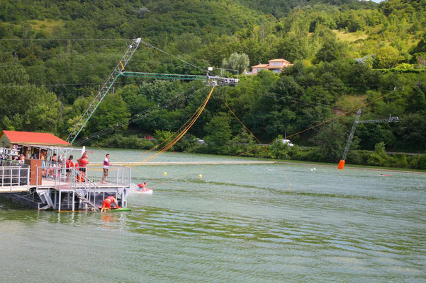 WAKEBOARD à la Presqu'Ile de Condrieu