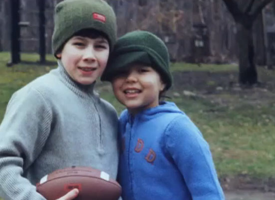 Nick and Maya.