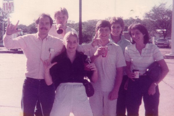 Fall '84, early days.  Credit- Signs of Love folks