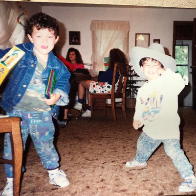 Cool dudes. Shared by Joe on Kevin's 31st.