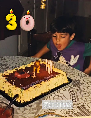 Joe's 5th birthday, Lion King style.  Shared by Mrs. Jonas for Joe's 30th.