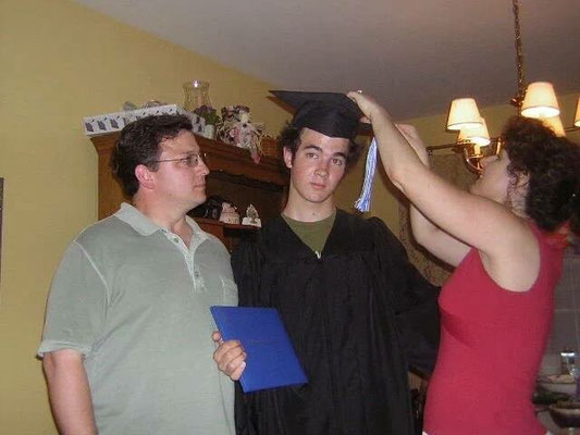 Kevin's graduation.