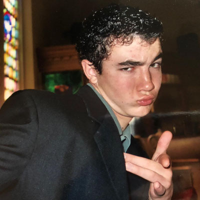 Young KJ2. Shared by Papa Jonas on his 31st birthday.