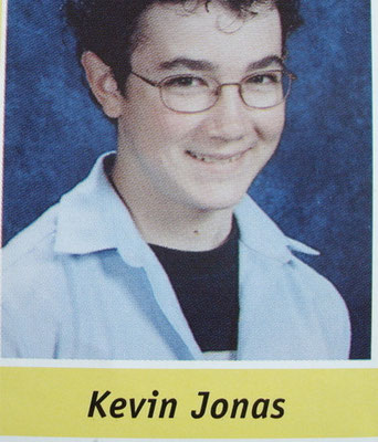 Kev's picture in the yearbook- Eastern Christian Middle School