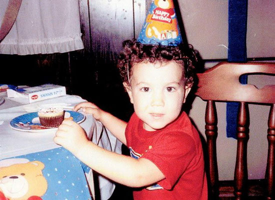 Celebrating his 2nd birthday.
