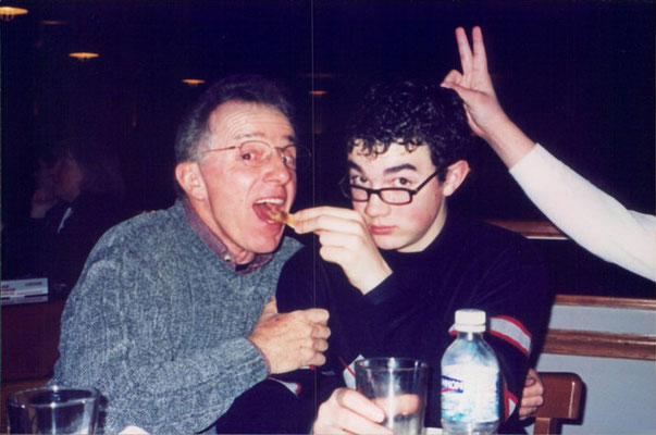 Kevin with Papa Jerry.