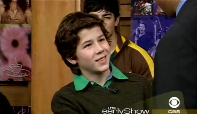 Jonas boys on the Early Show, Nov. 6 2004. Interview. CREDIT: NJB and CBS