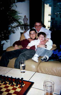 Nick, Josh and Papa Jerry