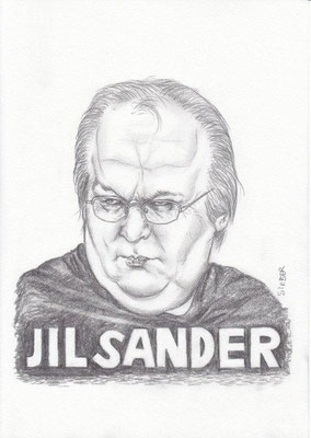 Zeichnung 449  Jil Sander  Graphit  auf Karton,2011,  21x30 cm