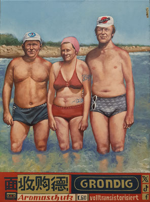 Gemälde 812,GRONDIG ,Acryl auf Leinwand, 2024,61 x 45 cm