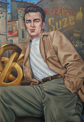 Gemälde 856,SUZE, Acryl auf Leinwand,2025, 80 x 55 cm