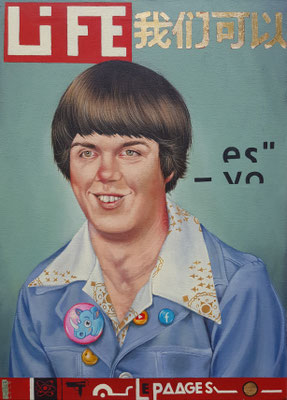 Gemälde 877, LIFE VOL 2, Acryl auf Leinwand,2025, 70 x 50 cm