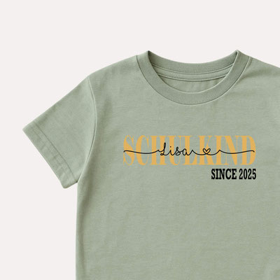 Bügelbild Schulkind "since 2025" <span class="preis">6,90 €</span>
