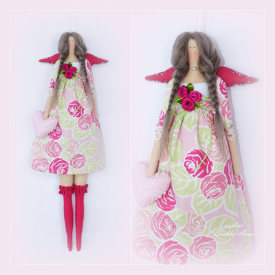Кукла в стиле Тильда Ангел. Рост 42 см. (ПРОДАНА  цена от 300 грн.)