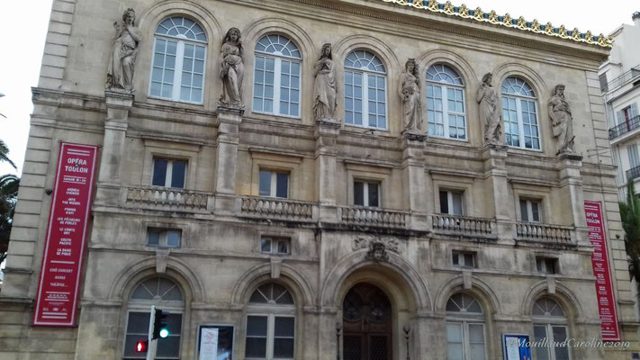 Arrière de l'opéra