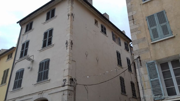 Maison de A Y construite en 1773 (lu sur le mur!)