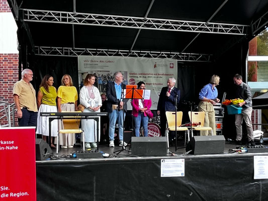 Ehrung der Jubilare während des Sommerfests im Haus St. Martin 2025