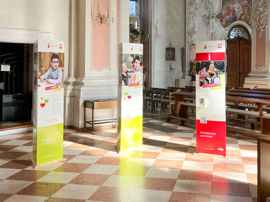 Wanderausstellung ›Zusammen Perfekt‹ in der Kirche St. Peter zu Mainz