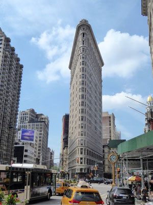 Das bekannte Flat Iron Building