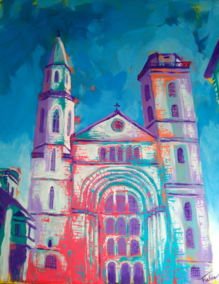 ST.-JOHANNIS-KIRCHE   | Acrylic on Canvas 40x50 cm |