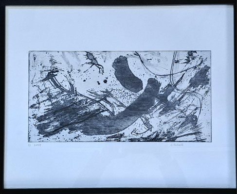 Cornelia Schell, o.T., Radierung, 40x50, mit Rahmen, € 230,-