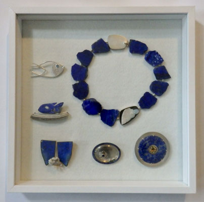 Ulrike Bunte, Blau, div. Schmuck, € 130,- bis € 660,-