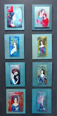 Ingrid Pape, Platte- 60 x120cm, 8 Fliesen (20x25cm) je € 59,-