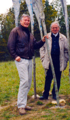 ca. 2000 mit Prof. KH Türk (Nachlass Türk)