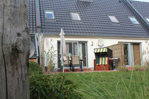 Rückseite des Ferienhaus