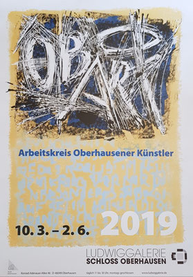 10.03.-02.06.2019 // LUDWIGGALERIE Schloss Oberhausen // Plakat