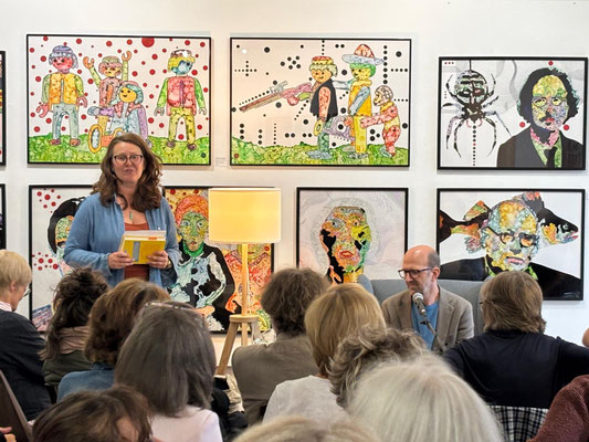 Buchvorstellung in der Galerie am Rinnholzplatz