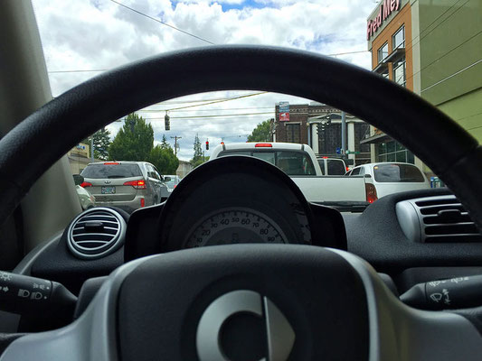 smart car steering wheel car2go