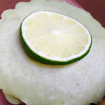 Key lime cheesecake