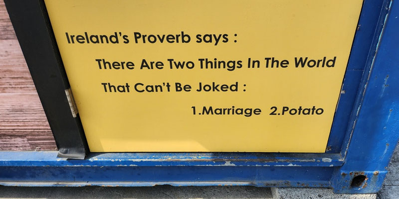 Irish proverb quote