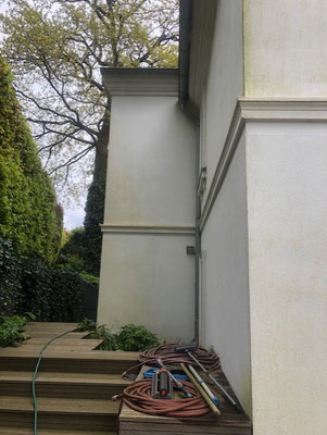 Fassadenreinigung vorher