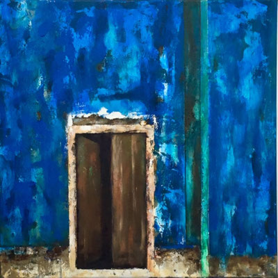 70 x 70 x 2   Mysterious Entrance   Acryl