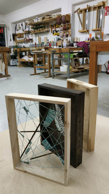 oder String Art Rahmen.