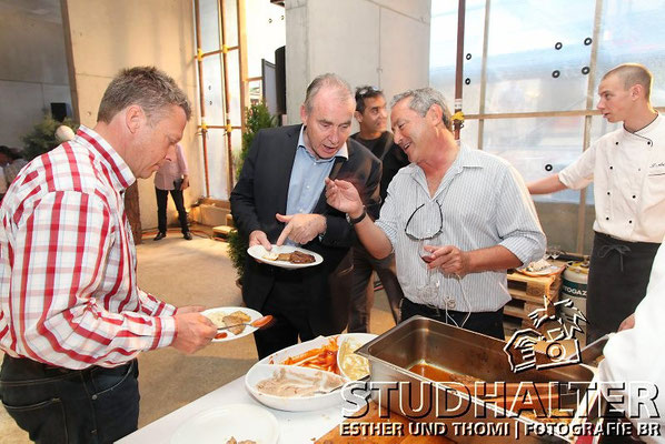 Mitarbeiter-Anlass der Andermatt Swiss Alps AG mit Samih Sawiris und weiteren Gästen im "The Chedi Hotel Andermatt". 6. Juli 2011