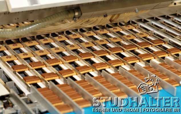 Produktion Choco-Biscuits WERNLI AG in Trimbach/SO 2012