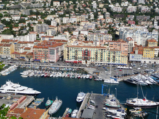 Der Hafen von Nizza verdient auch ein Foto.