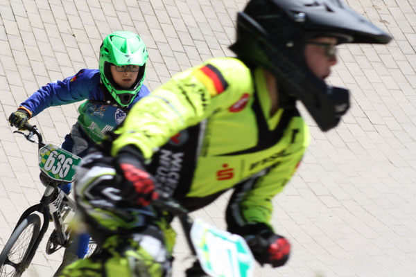 Patrice Rossow mit der Startnummer 636.