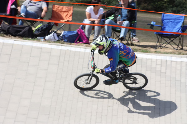 Jannik Koschan fuhr ein taktisch sehr gutes Rennen und wurde mit dem ersten Platz belohnt.