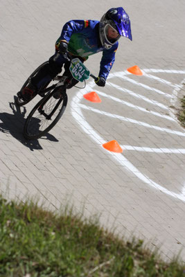 Mit sieben Jahren der jüngste BMX-Fahrer der Phönix-Racer: Paul Prüsch.