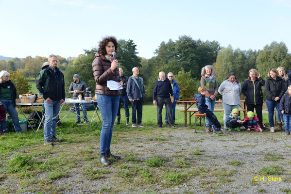 Begrüßung von BM Frau Danner