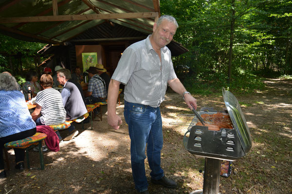 Dieter in seinem Element