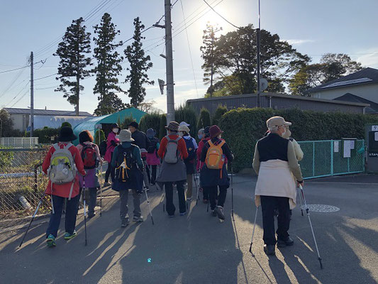 七郷市民センターにてトイレ休憩後　何やら街の風景が一変　さてどんな所へ？