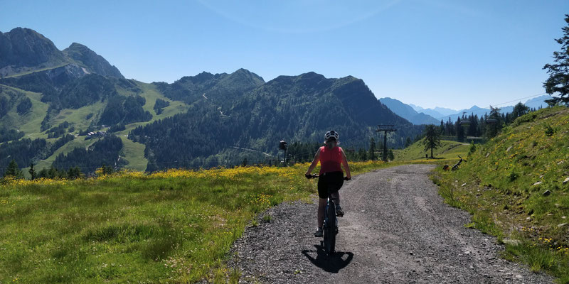 mountainbiken ohne ende...