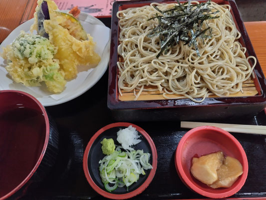 づけ天ぷら蕎麦
