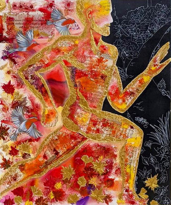 "Herbst" Acryl 100x120
